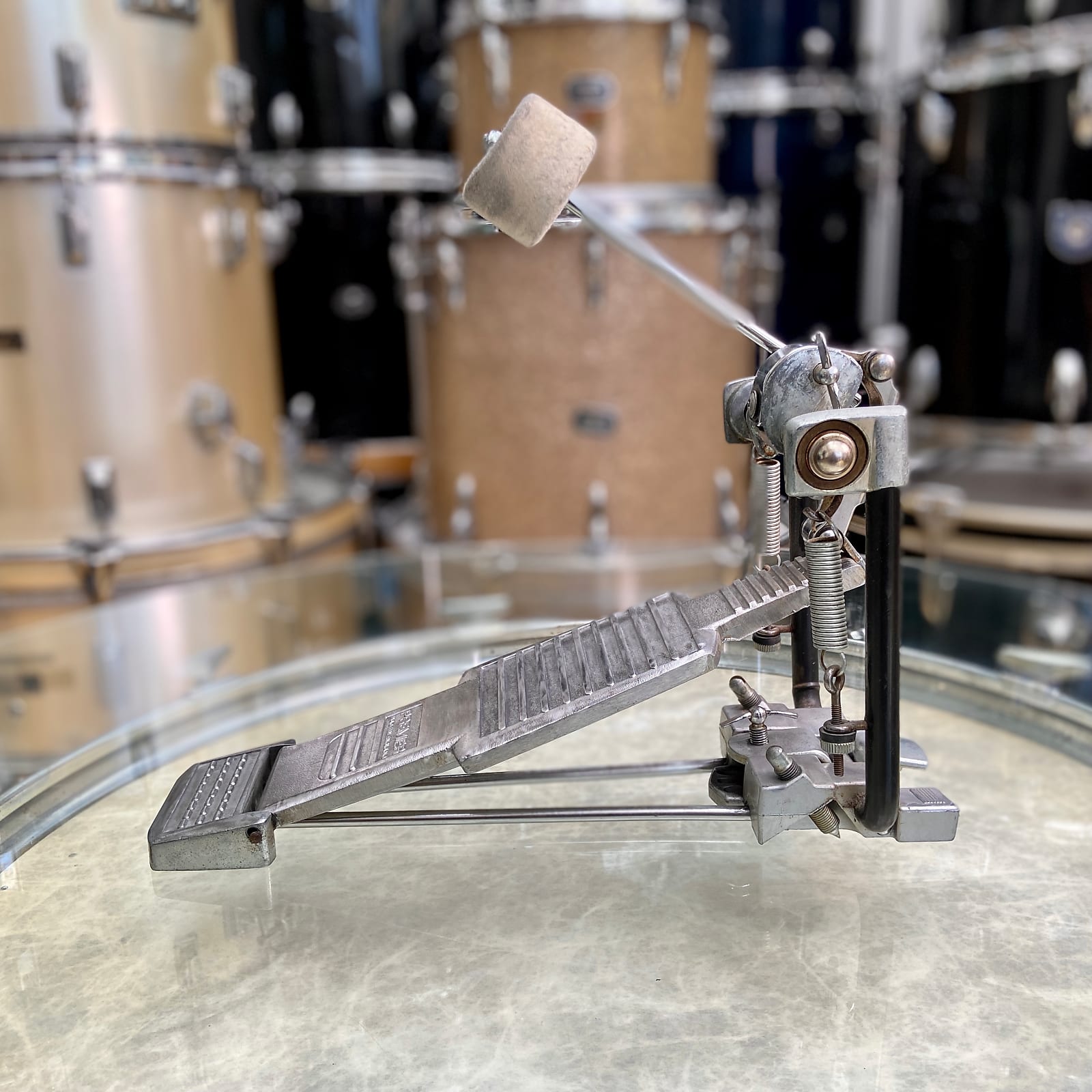 Premier '251' Vintage Direct Drive Bass Drum Pedal - 1985