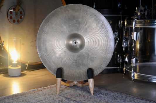 Paiste ‘Pre-serial’ Formula 602 18" Crash Cymbal with Rivet Holes - 1960’s - 1623g