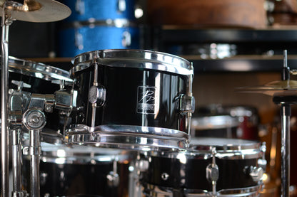 Childrens Drum Kit by Percussion Plus in Piano Black