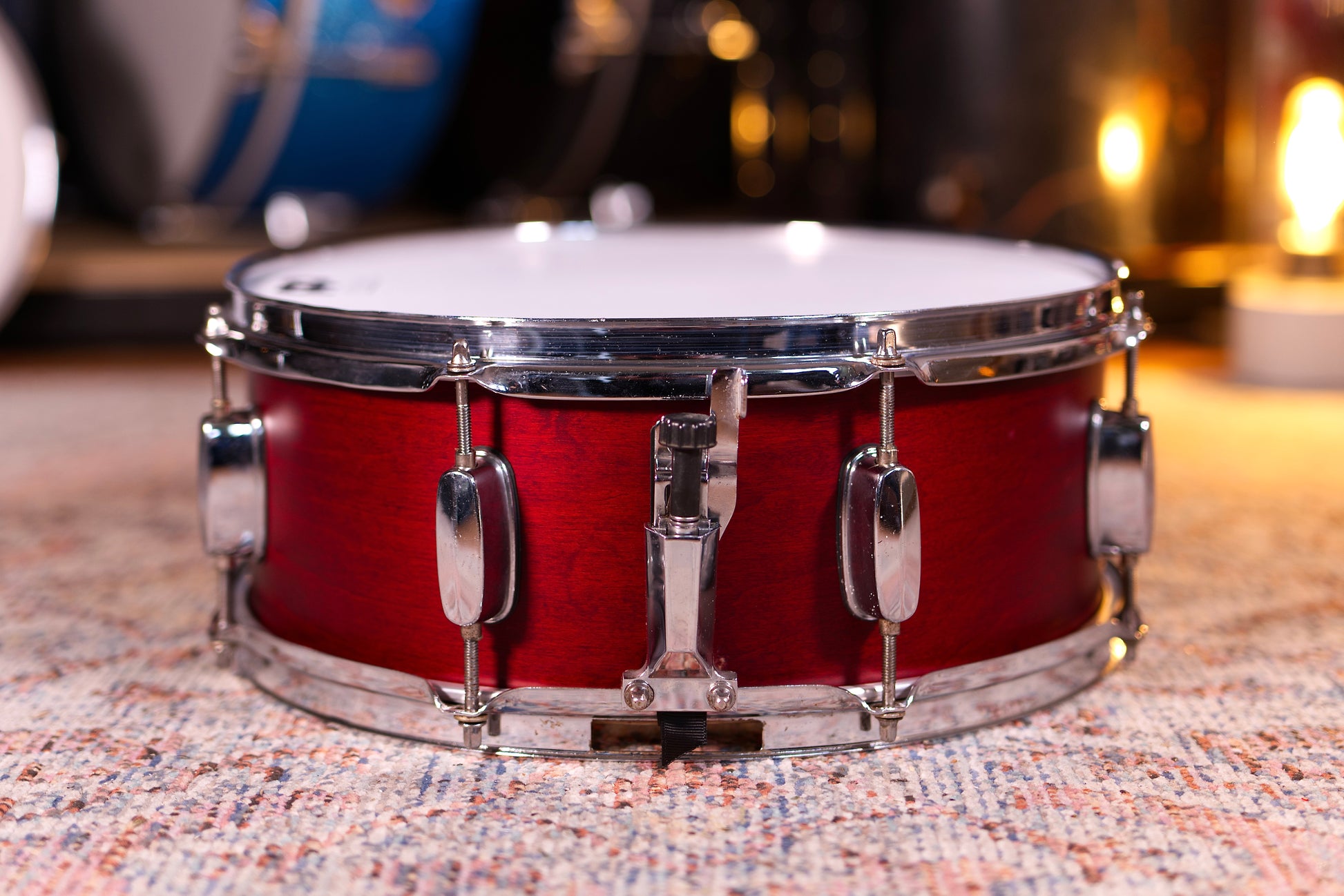 Mapex 14x5.5" V Series Snare Drum in Wax Cherry Red - 2005