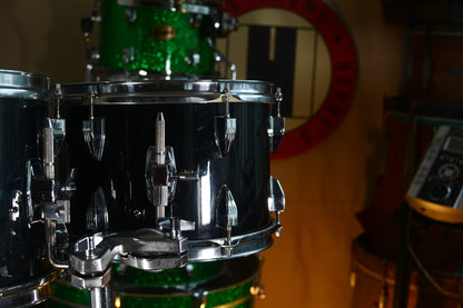 Tama Red Badge Swingstar 'SS-505' Drum Kit In Jet Black - 1980s (Shell Pack)