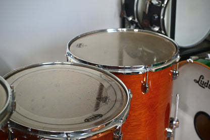 Yamaha Oak Custom Drum Kit in Yoak Natural Lacquer - 8/10/12/14/16/22" - May 2004