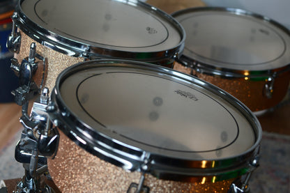 
HD Custom 'Chop Kit' 4-piece Compact Drum Kit in Champagne Sparkle
