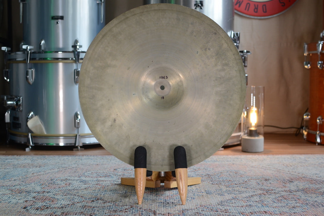 Zyn 18" Vintage Crash Cymbal - 1960s - 1263g