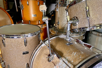 Olympic '1031 Europa 1' Drum Kit in Gold Sparkle Finish - 1971