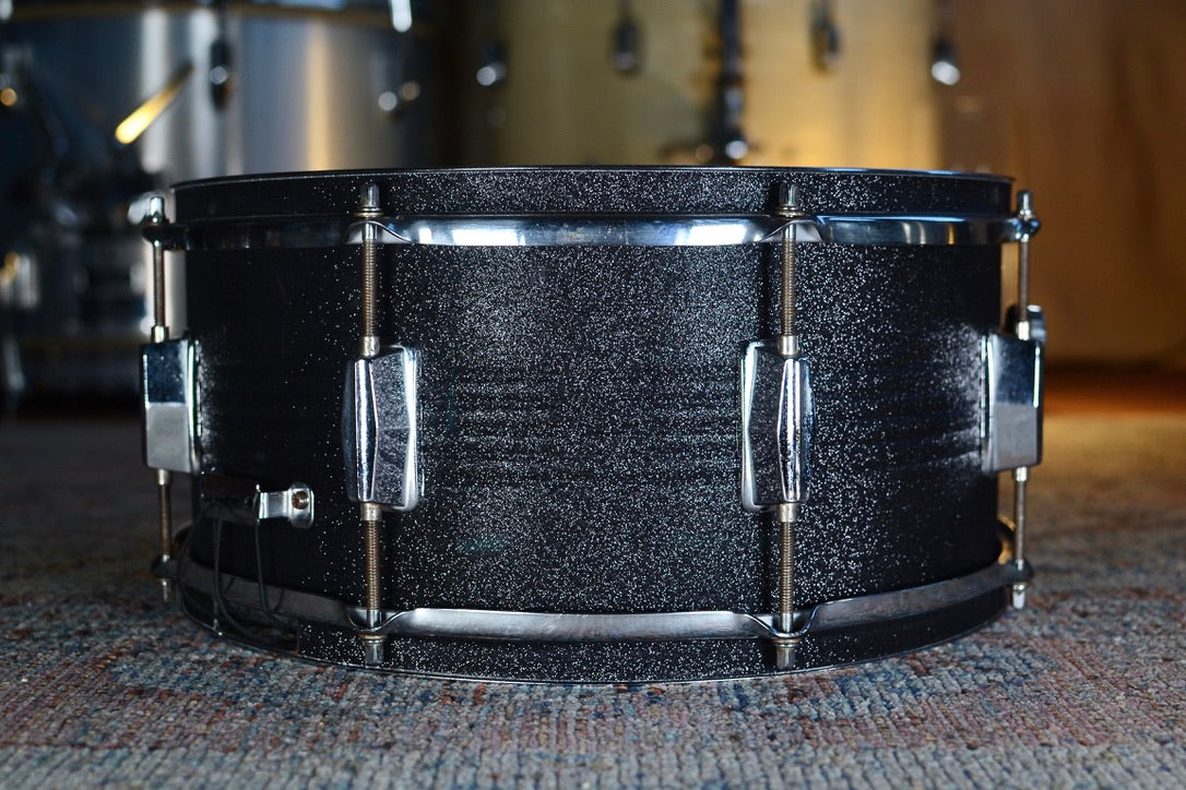 HD Custom 14x5.5" Steel Snare Drum in Galaxy Sparkle Finish