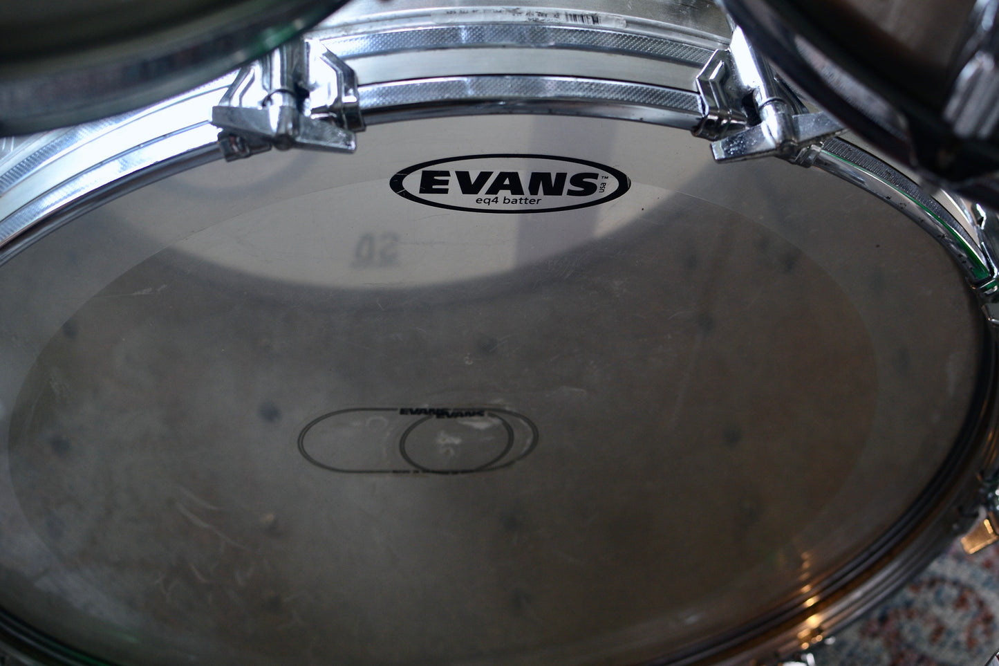 Tama Vintage Imperialstar 4-piece Drum Kit in M-53 Metallic White - 1982