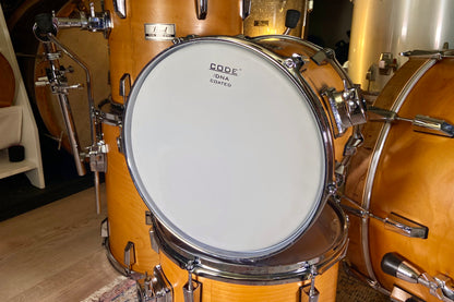 Pearl 'WLX' World Series Drum Kit in Matt Natural - 1980s