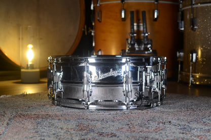 Beverley 'Cosmic 21' 14 x 5.5" Chrome Over Aluminium Snare Drum - 1960s