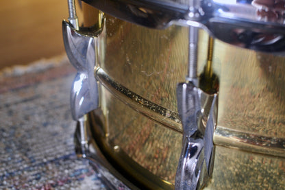 Premier '21' 14x6.5" Brass Snare Drum - 1987