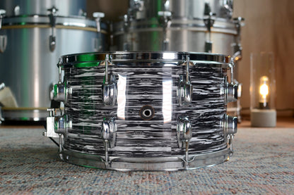HD Custom 14x8" Snare Drum in Black Oyster Pearl Finish