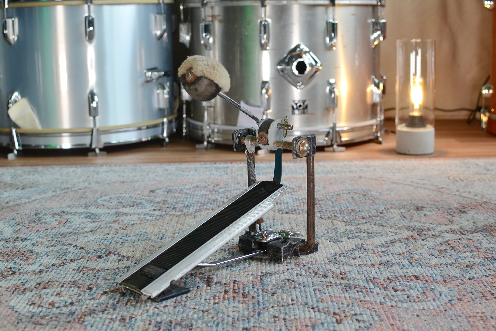 Olympic '1251' Vintage Bass Drum Pedal - 1971