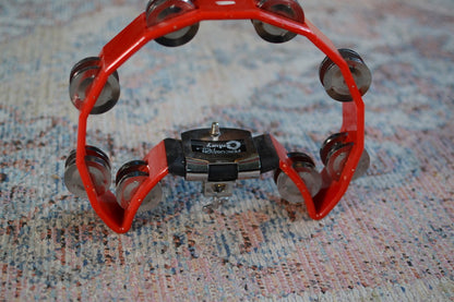 Percussion Plus Century Mountable Tambourine - Red