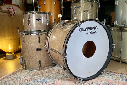 Olympic '1031 Europa 1' Drum Kit in Gold Sparkle Finish - 1971