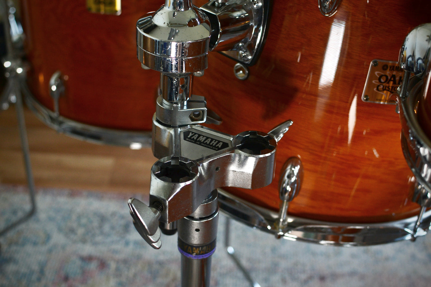 Yamaha Oak Custom Drum Kit in Yoak Natural Lacquer - 8/10/12/14/16/22" - May 2004