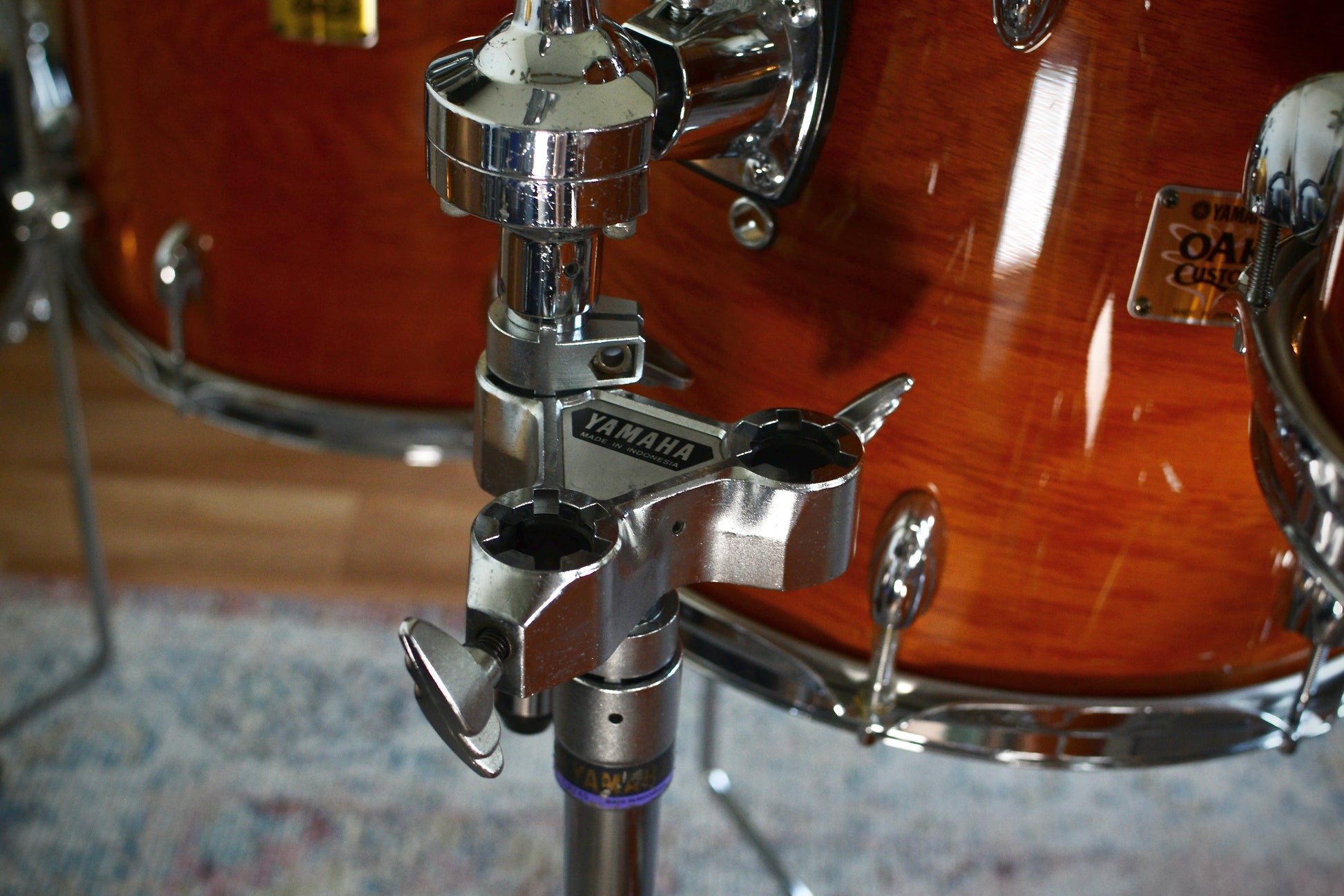 Yamaha Oak Custom Drum Kit in Yoak Natural Lacquer - 8/10/12/14/16/22" - May 2004