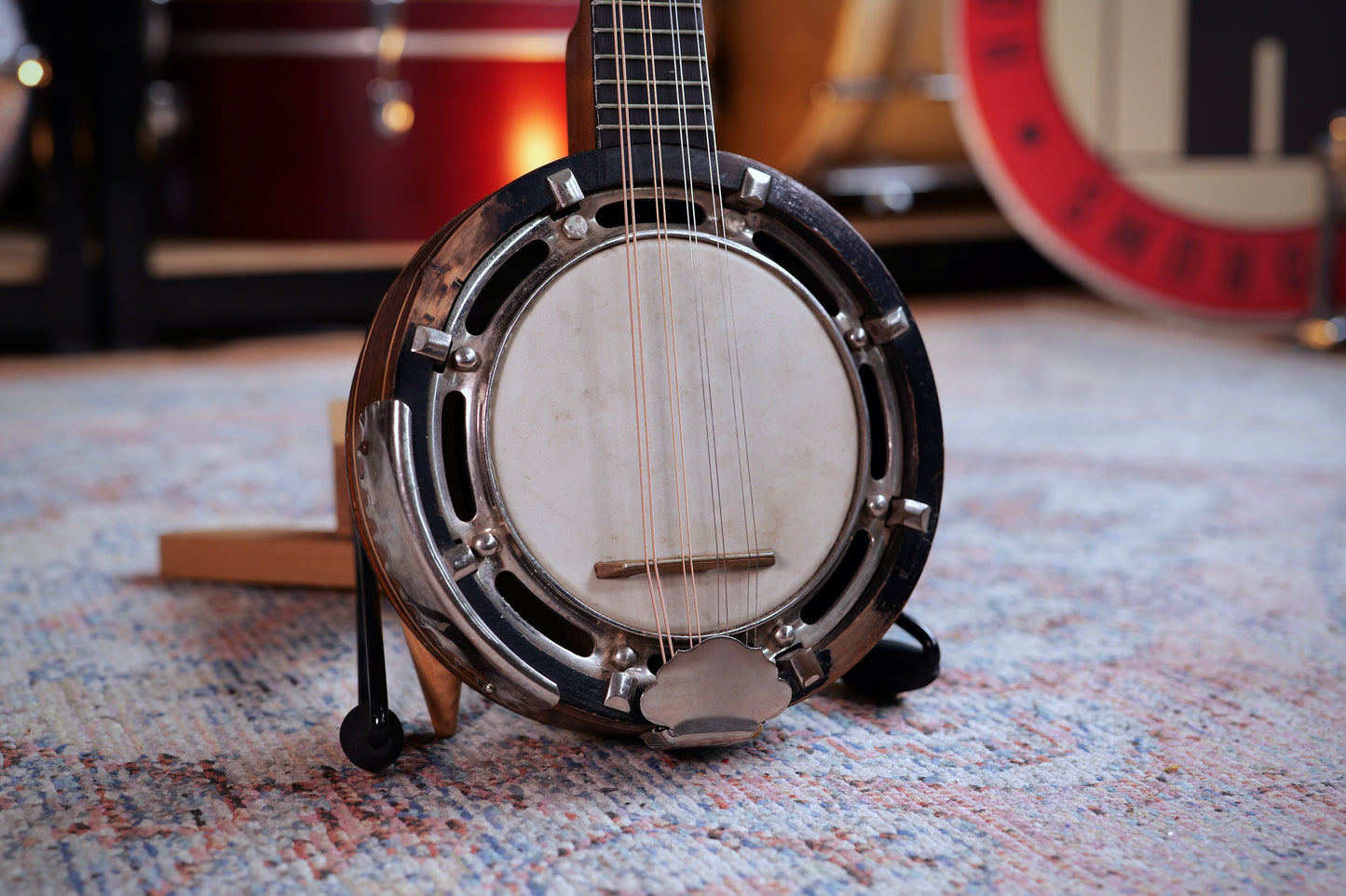 John Grey Vintage 8-string Mandolin-Banjo (Banjolin) - Early 20th Century