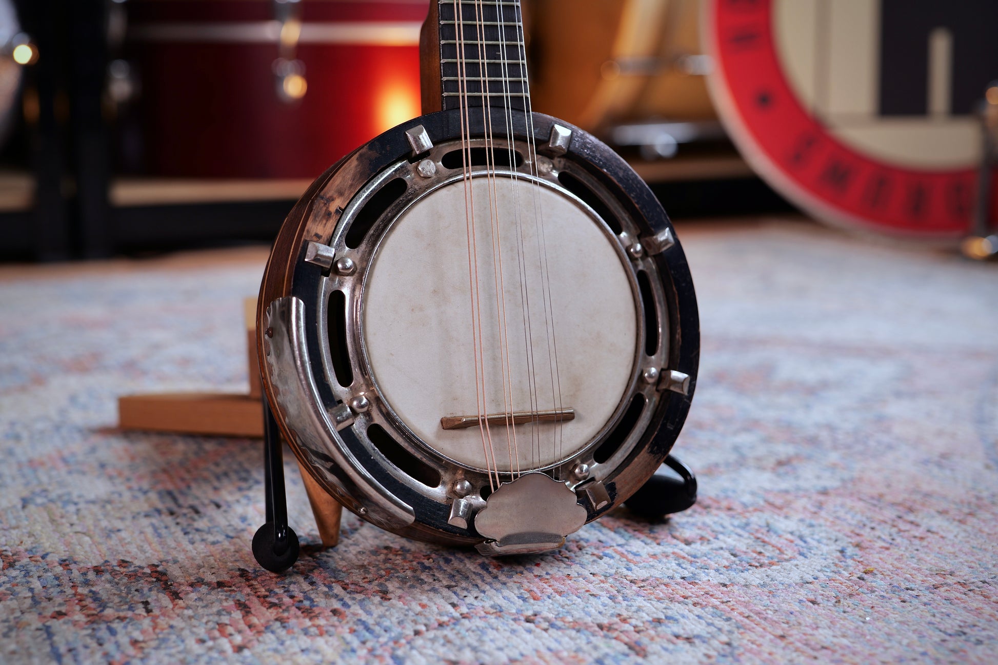 John Grey Vintage 8-string Mandolin-Banjo (Banjolin) - Early 20th Century
