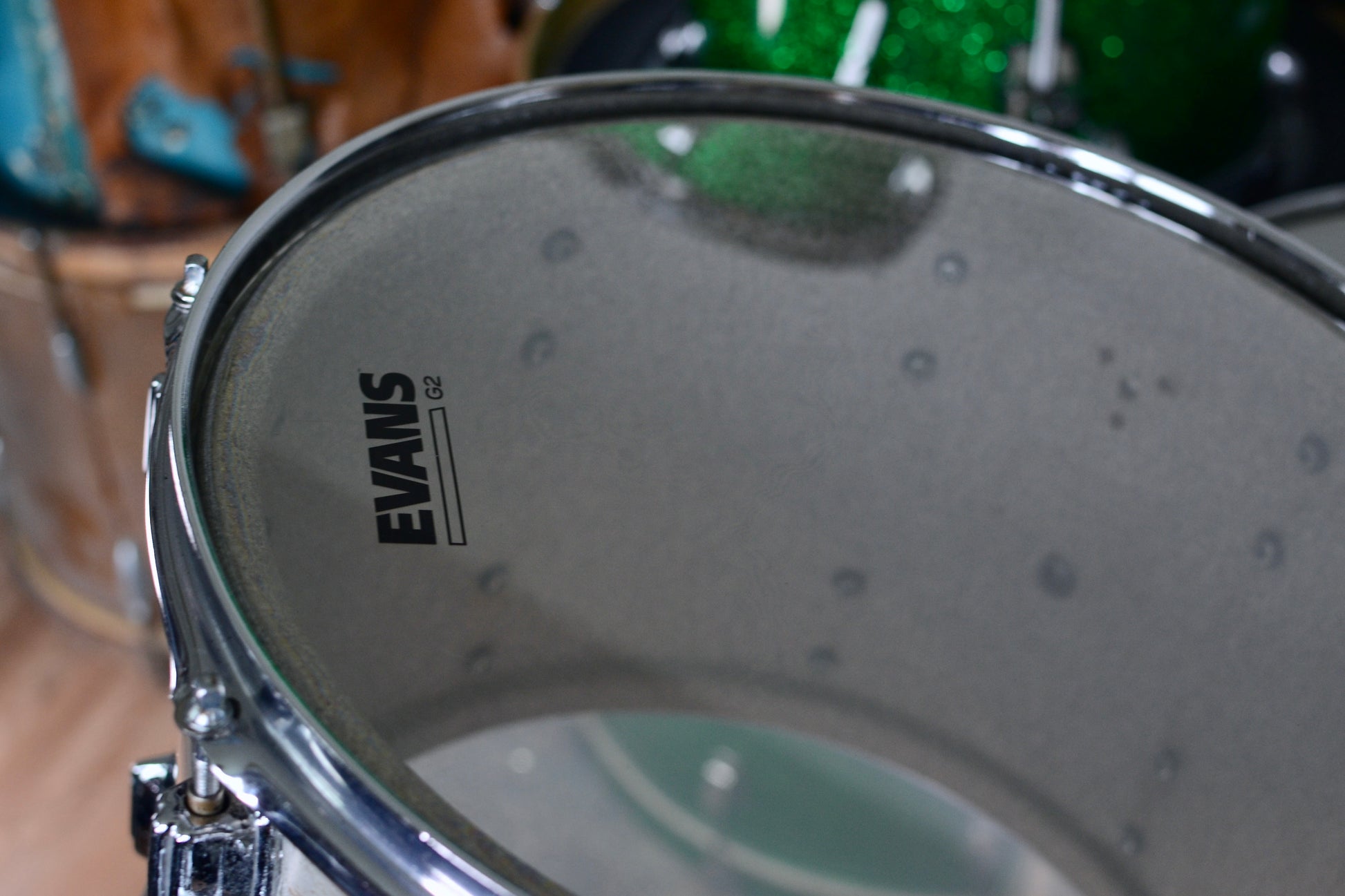 Tama Vintage Imperialstar 4-piece Drum Kit in M-53 Metallic White - 1982