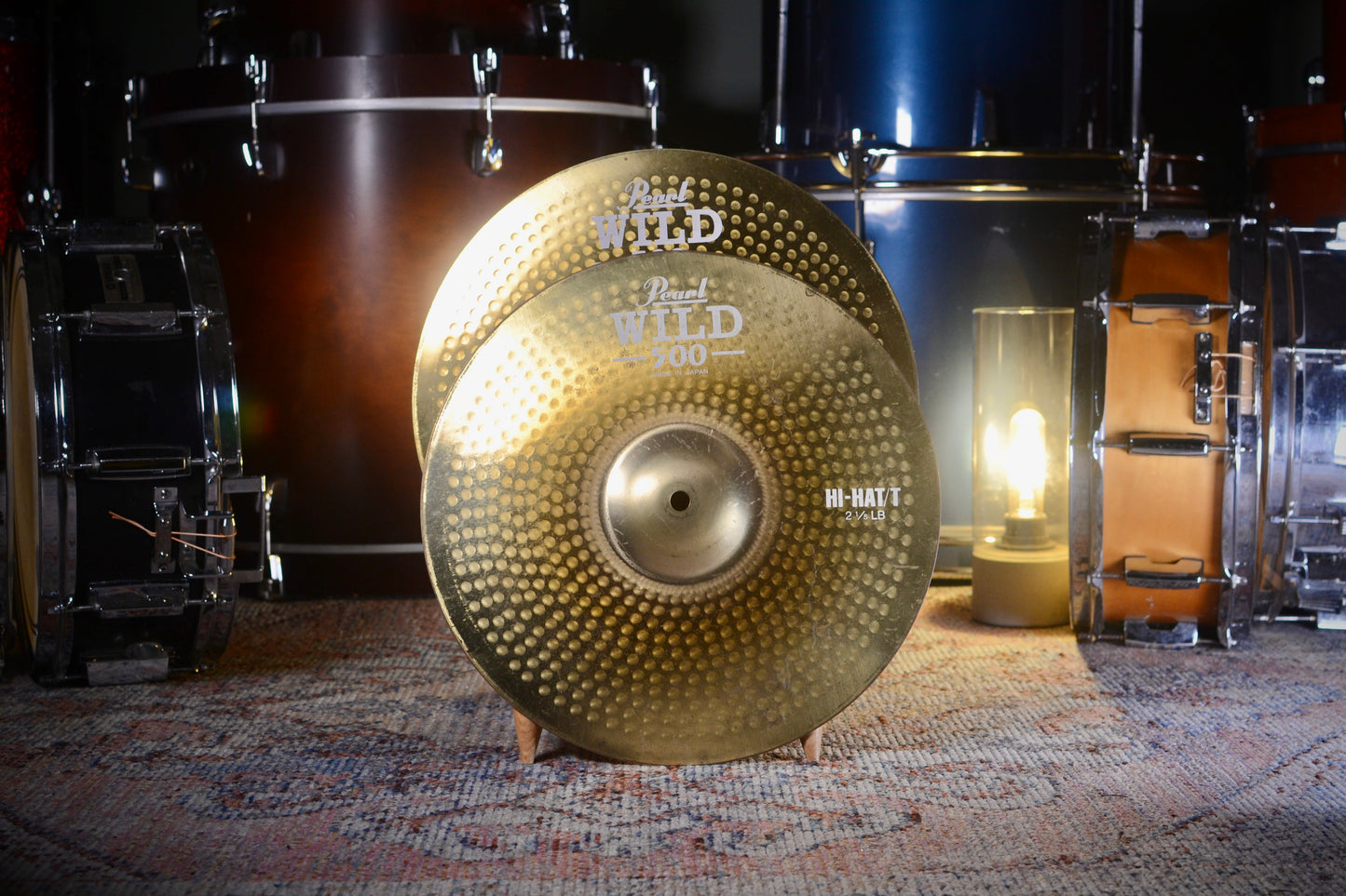 Pearl Wild 500 14" Hi-hat Cymbals - 1022/1192g