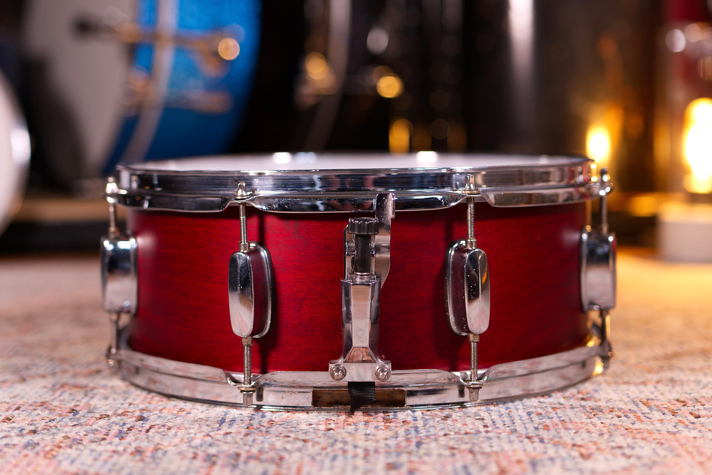 Mapex 14x5.5" V Series Snare Drum in Wax Cherry Red - 2005