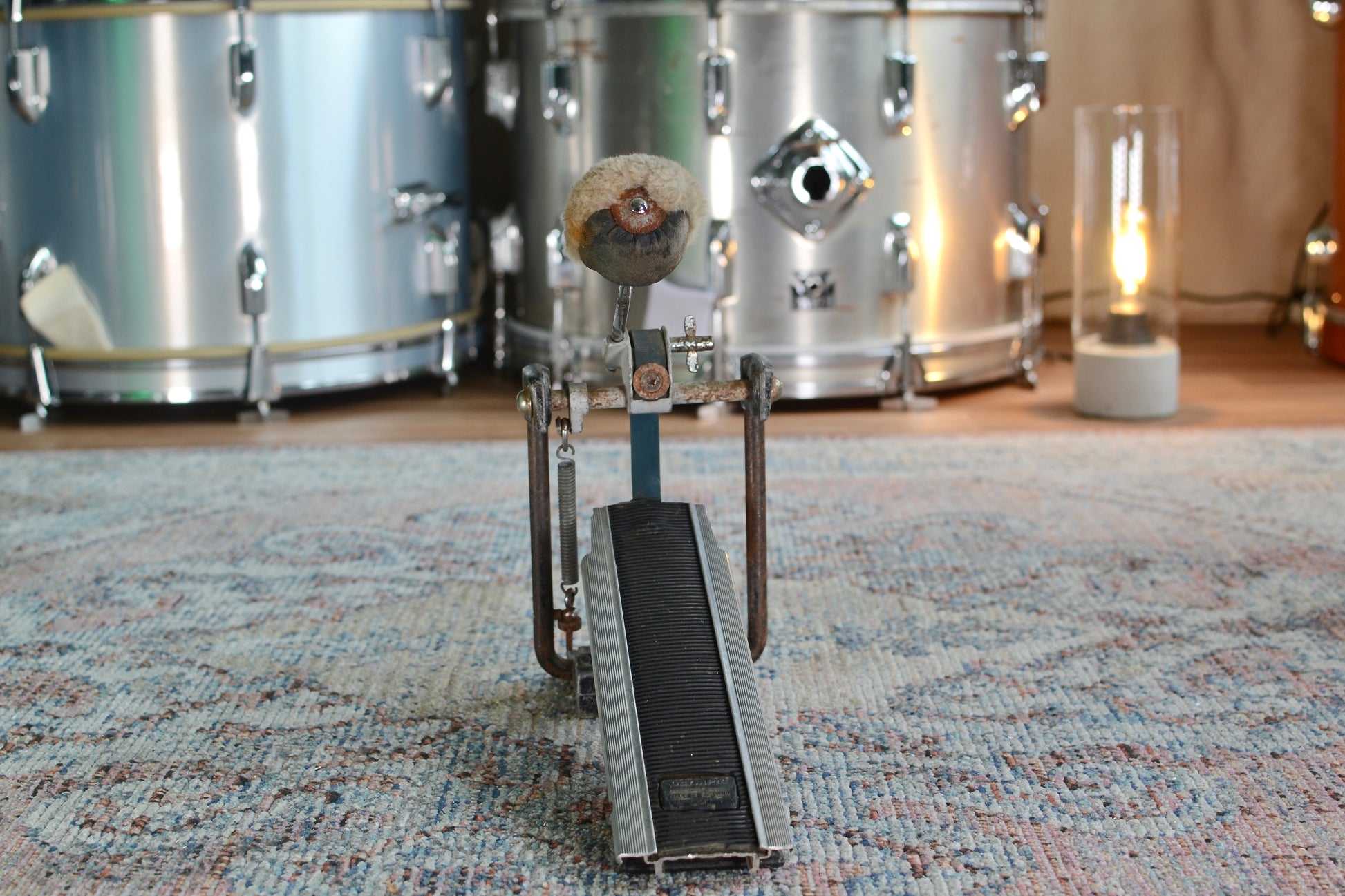 Olympic '1251' Vintage Bass Drum Pedal - 1971