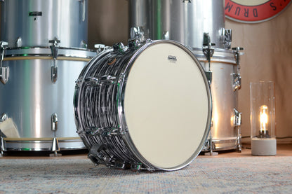 HD Custom 14x8" Snare Drum in Black Oyster Pearl Finish