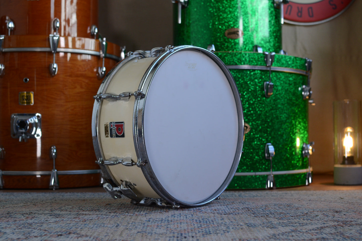 Premier ‘Royal Ace’ 14x5.5" Vintage Birch Snare Drum - 1960s