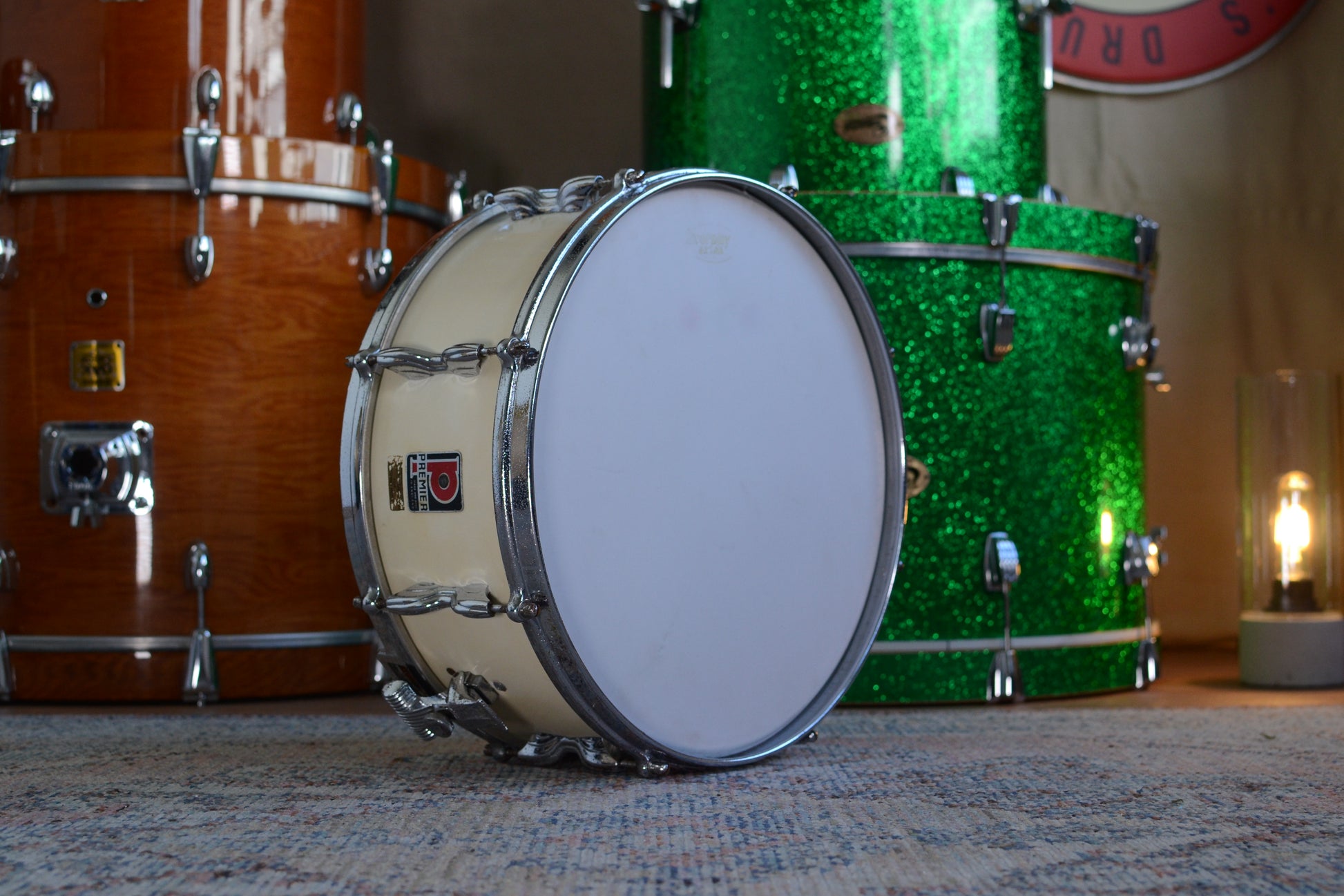 Premier ‘Royal Ace’ 14x5.5" Vintage Birch Snare Drum - 1960s
