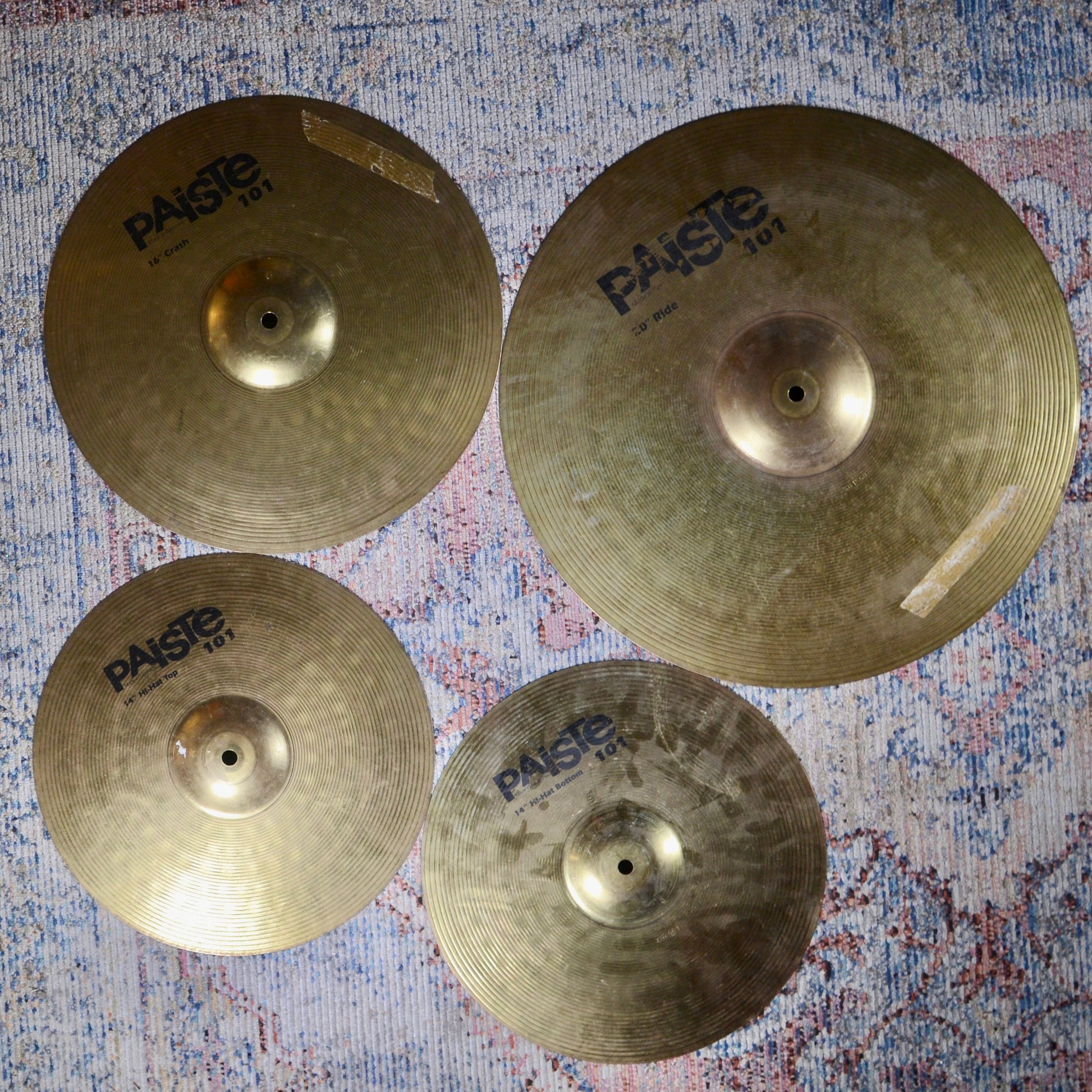 Paiste '101' Cymbal Set - 14/16/20"