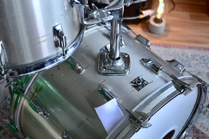 Tama Vintage Imperialstar 4-piece Drum Kit in M-53 Metallic White - 1982