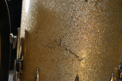 Premier '55' Vintage Drum Kit in Gold Sparkle 12/16/20" - 1960/1970s