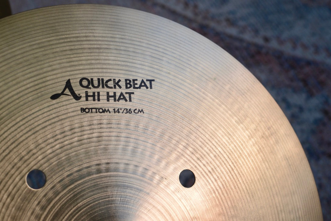 Zildjian 14" Quick-Beat Hi-hats - 1308/1413g