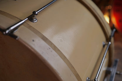 Besson London Vintage 22x14" Bass Drum w/ Calf Skin Heads and Rare Leedy Dampener - 1938