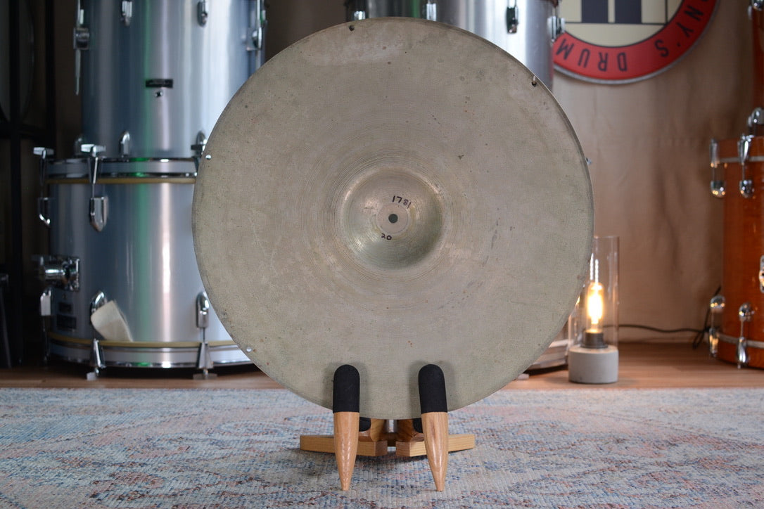 AJAX 20" Vintage Rivet Ride Cymbal - 1781g