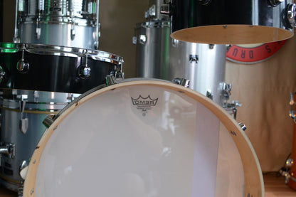 HD Custom 'Chop Kit' 3-piece Compact Drum Kit in Black Lacquer
