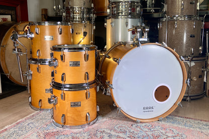 Pearl 'WLX' World Series Drum Kit in Matt Natural - 1980s