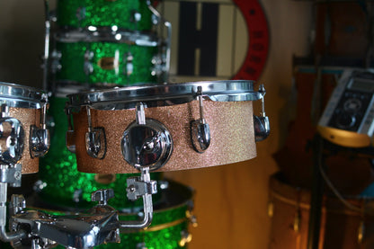 HD Custom 'Chop Kit' 4-piece Compact Drum Kit in Champagne Sparkle