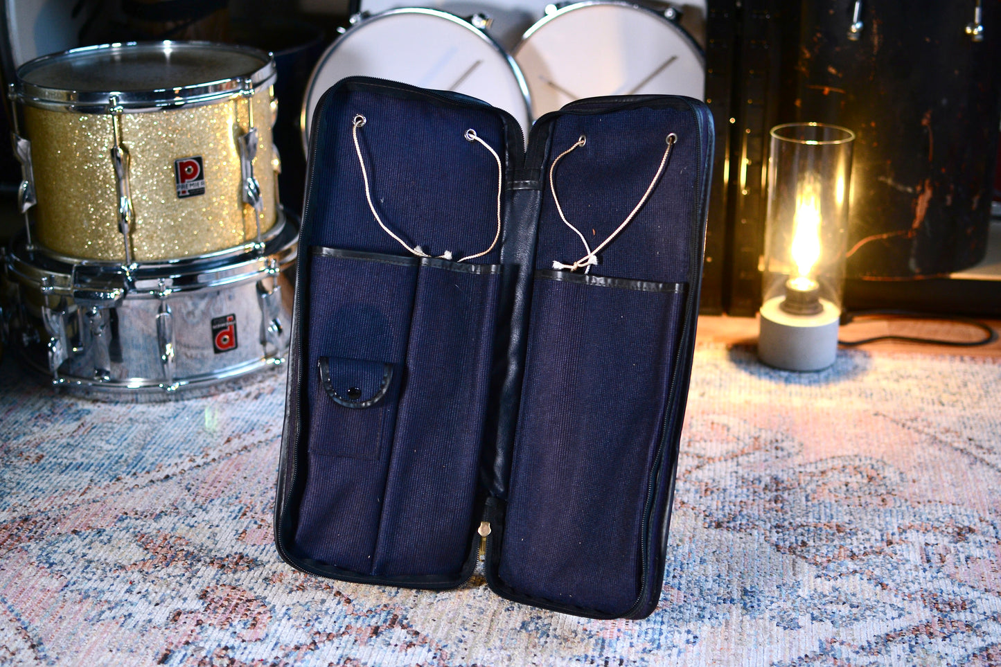Premier Vintage Drumstick Bag - Blue