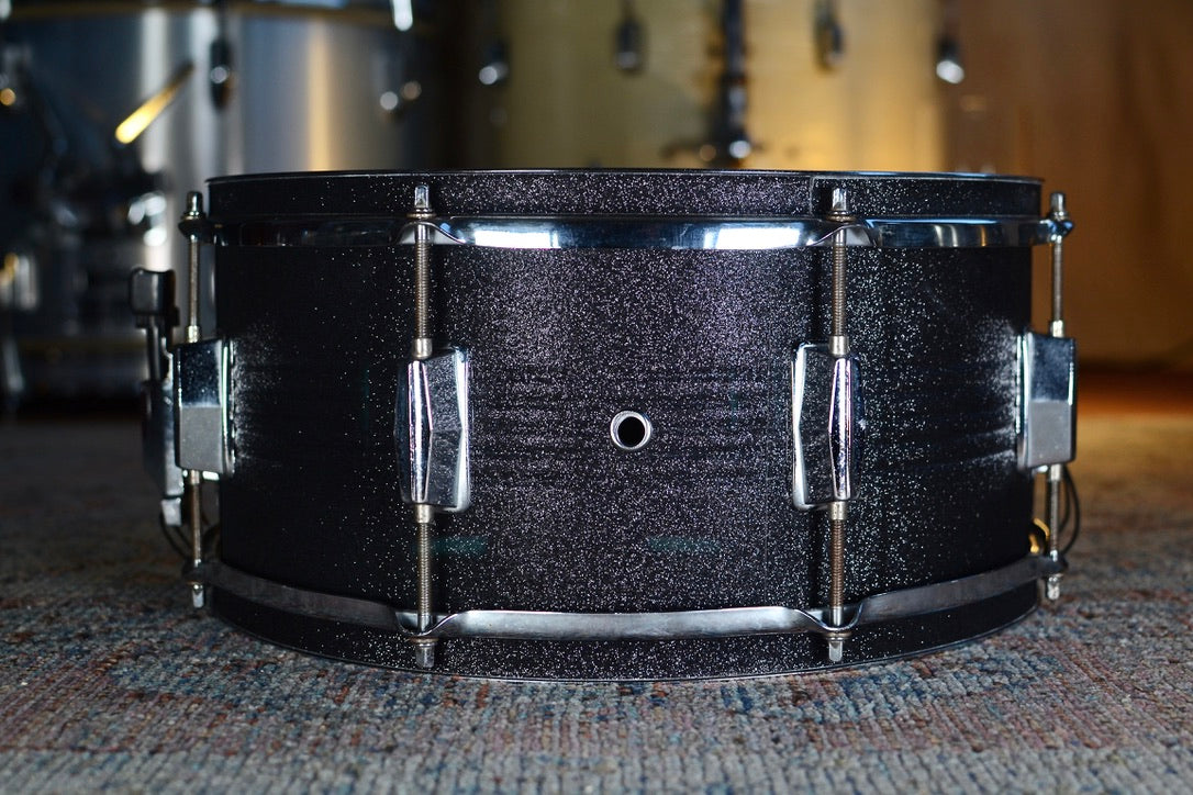 HD Custom 14x5.5" Steel Snare Drum in Galaxy Sparkle Finish