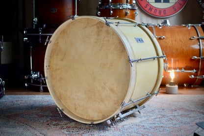 Besson London Vintage 22x14" Bass Drum in Aged White - 1938