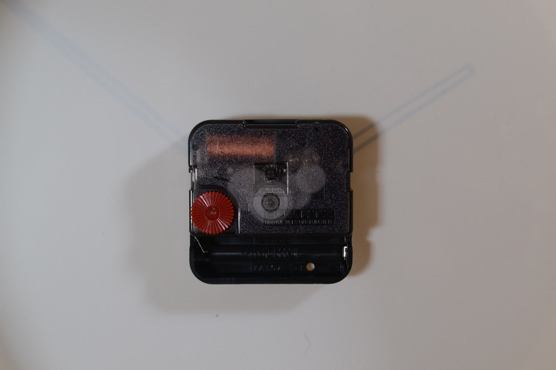 Wall Hanging 12" Drum Clock - Non-ticking - Champagne Sparkle