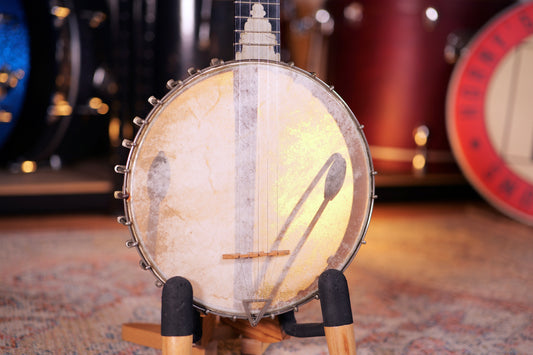 E. J. Ward Maker Liverpool Vintage 5-String Open Back Banjo