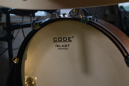 HD Custom 'Chop Kit' 4-piece Compact Drum Kit in Champagne Sparkle