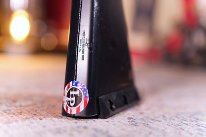 LP Latin Percussion Classic Rock Ridge Rider Cowbell with bass drum mount