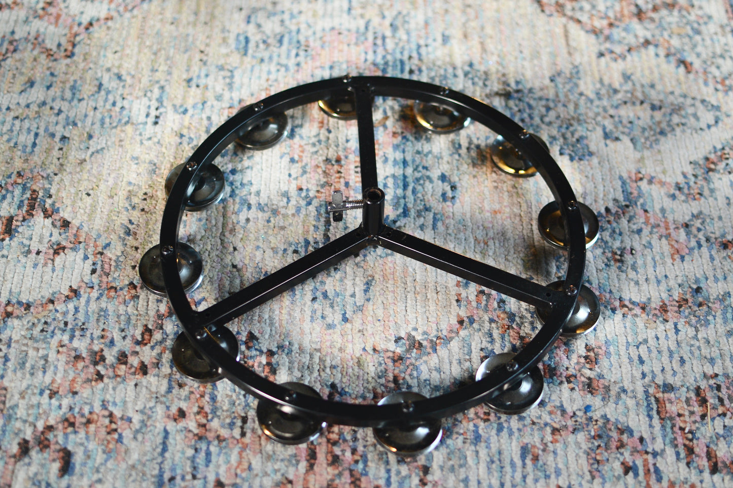 Hi-hat Tambourine - Black
