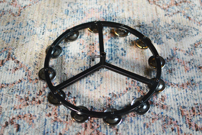 Hi-hat Tambourine - Black