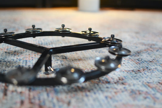 Hi-hat Tambourine - Black
