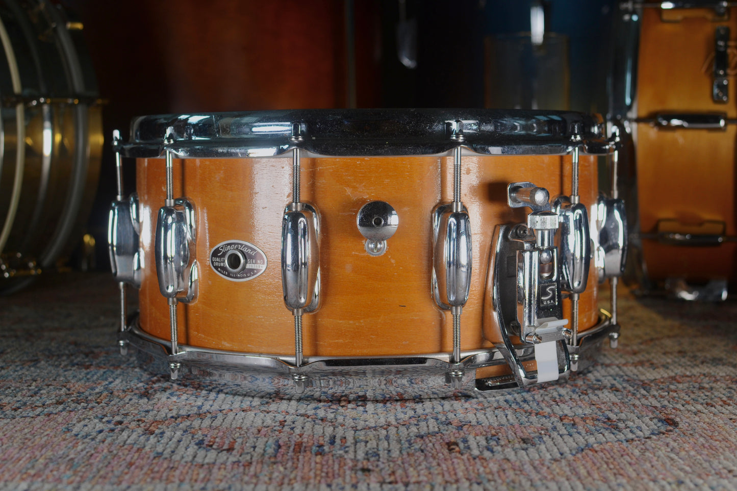 Slingerland '201' Spitfire 14x5.5” Vintage 12-lug Snare Drum - 1979