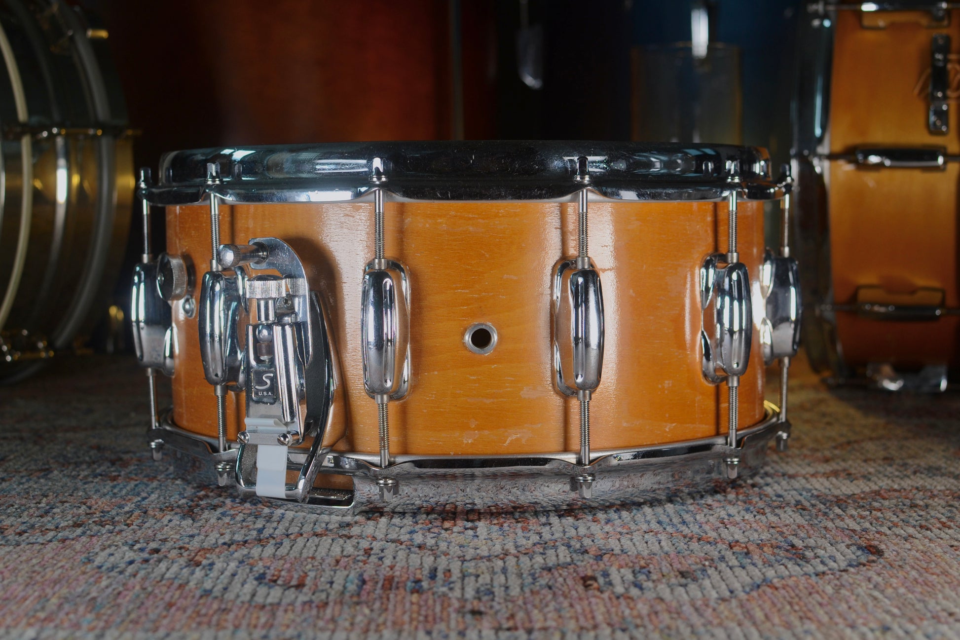 Slingerland '201' Spitfire 14x5.5” Vintage 12-lug Snare Drum - 1979